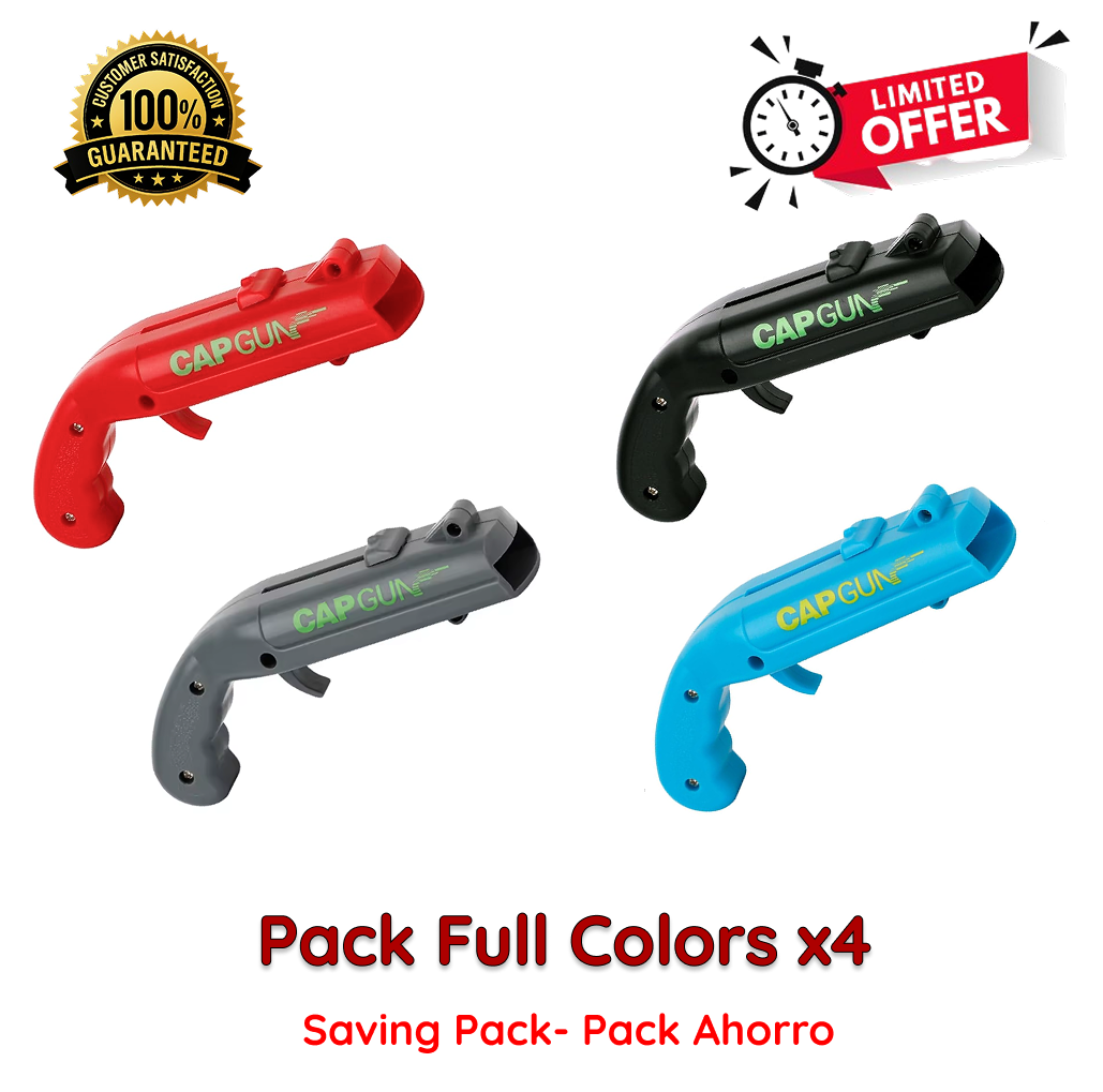 Bottle opener | Cap gun