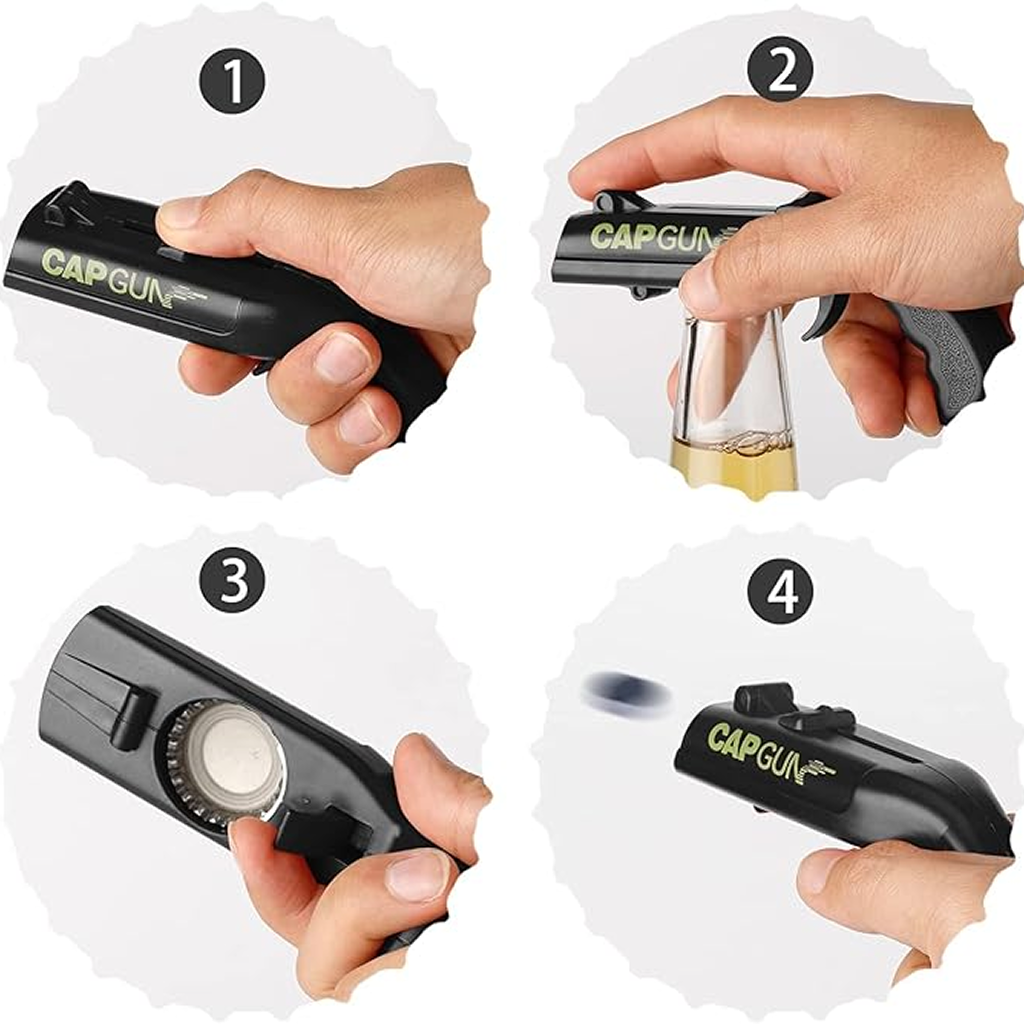 Bottle opener | Cap gun
